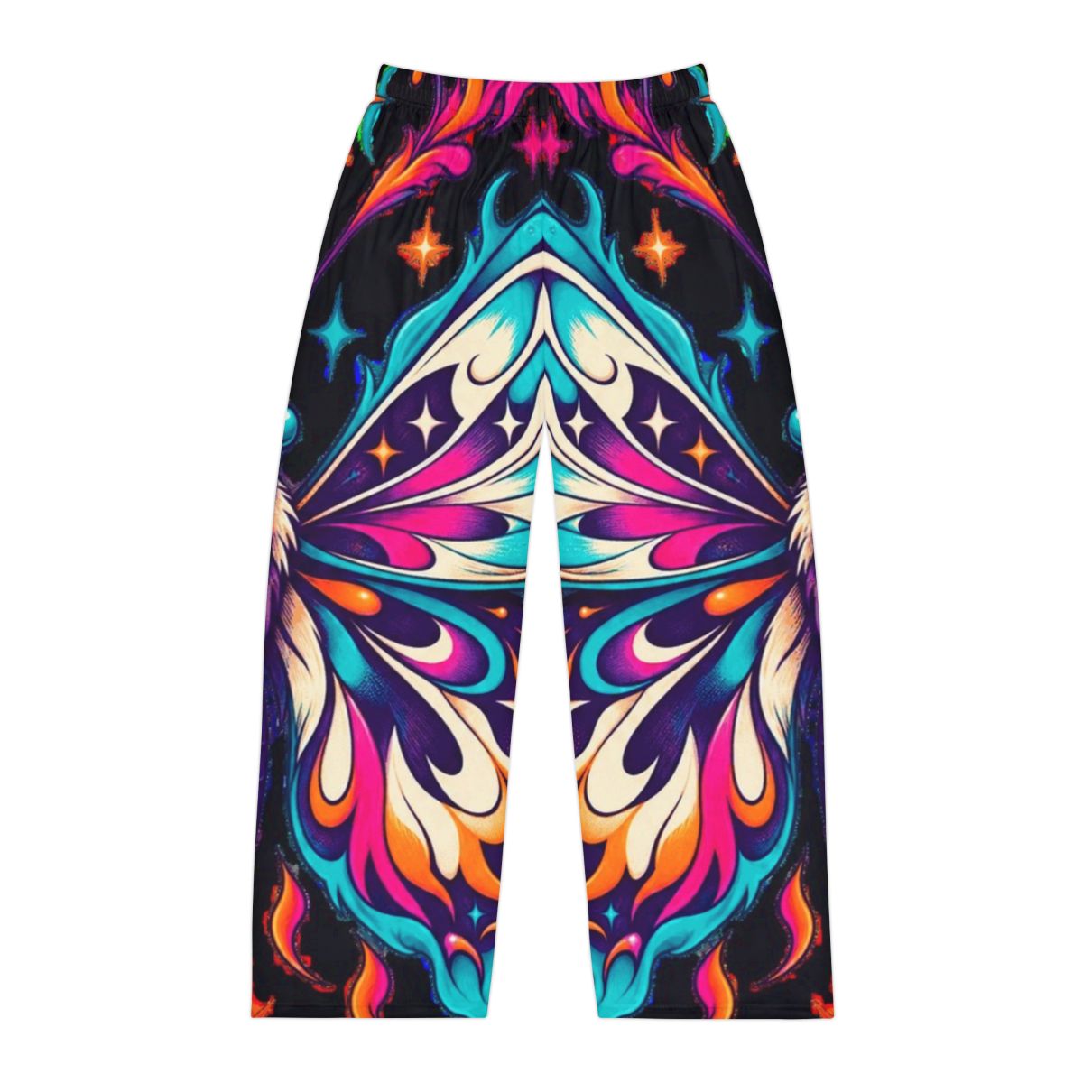 Zoitra Flame Moth Men's Lounge Pants — Luxury Edit from Zoitra Collective