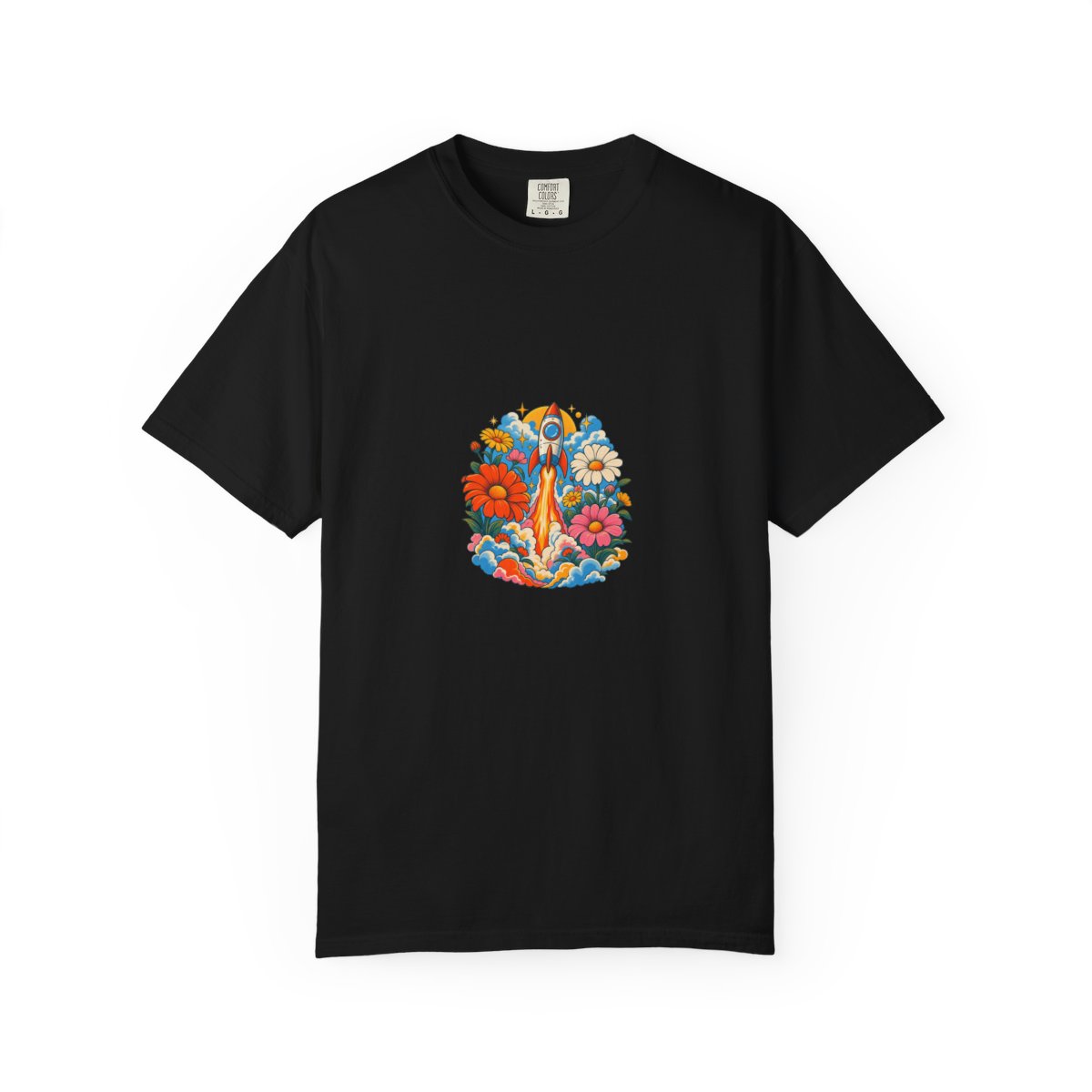 Zoitra Flower Launch Garment-Dyed Tee — gallery view 1 of 18