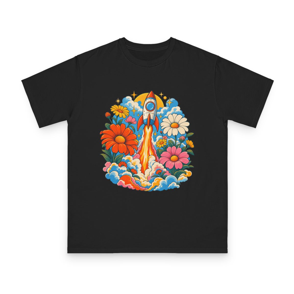 Zoitra Flower Launch Organic Tee — Apparel from Zoitra Collective