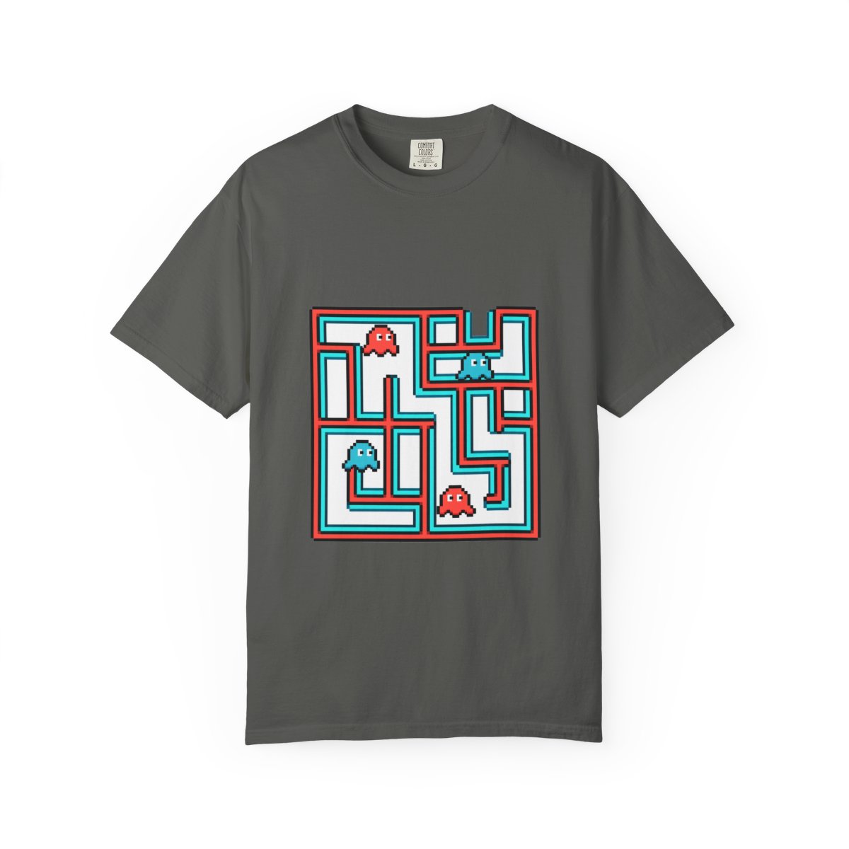 Zoitra Ghost Chase Arcade Heavyweight Tee — Apparel from Zoitra Collective