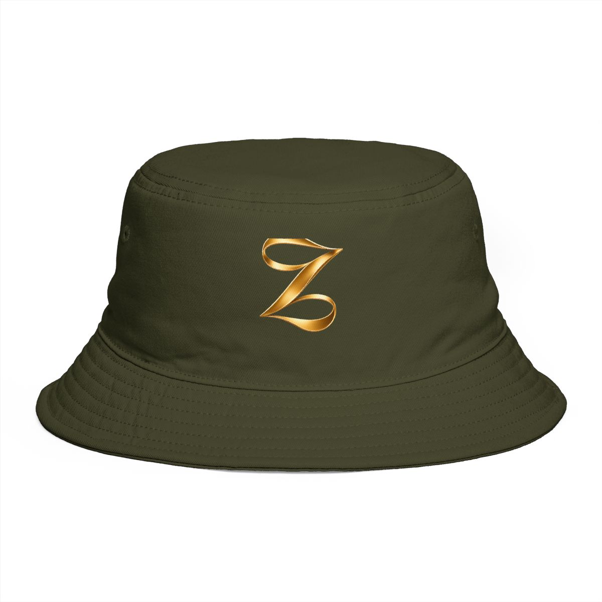 Zoitra Gold Mark Bucket Hat — Accessories from Zoitra Collective