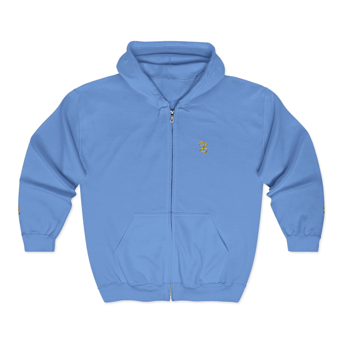 Zoitra Gold Mark Heavy Blend Hoodie — Luxury Edit from Zoitra Collective