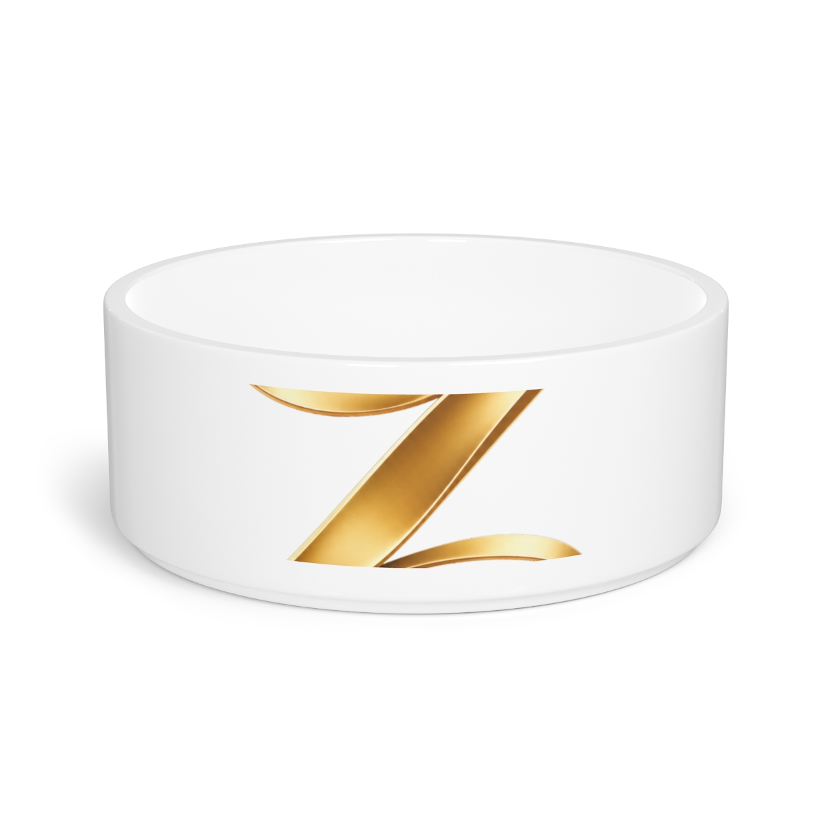 Zoitra Gold Mark Pet Bowl — gallery view 1 of 7