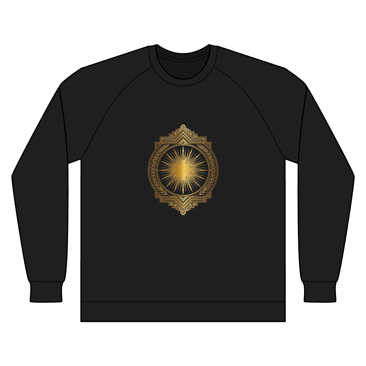Zoitra Golden Deco Sweatshirt — gallery view 1 of 6