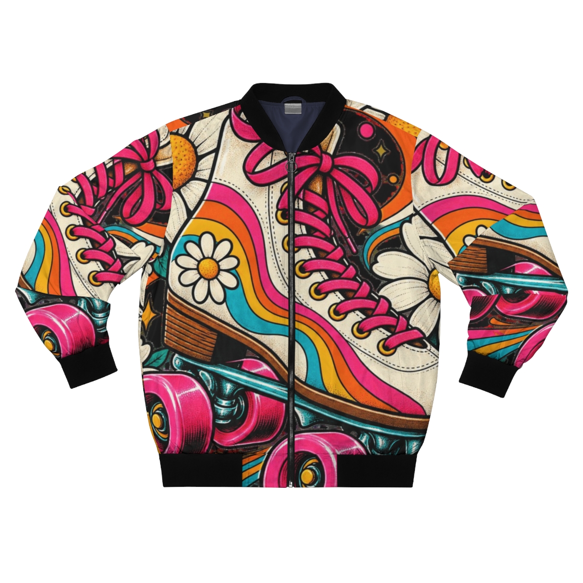 Zoitra Groovy Skate Bomber Jacket — Luxury Edit from Zoitra Collective