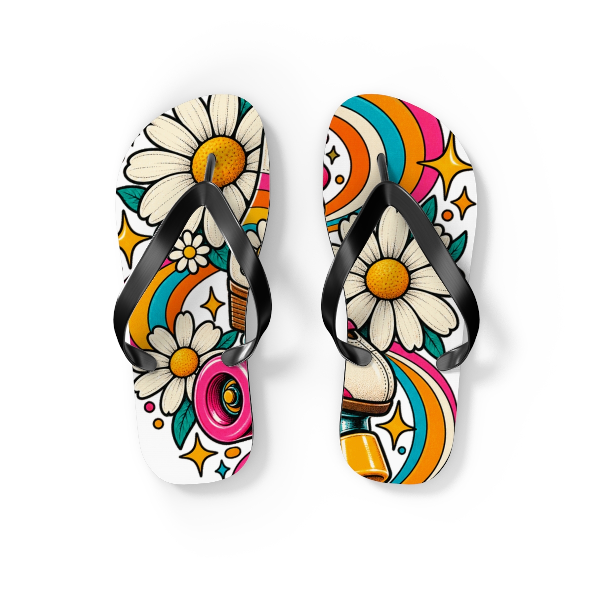 Zoitra Groovy Skate Flip Flops — Footwear from Zoitra Collective