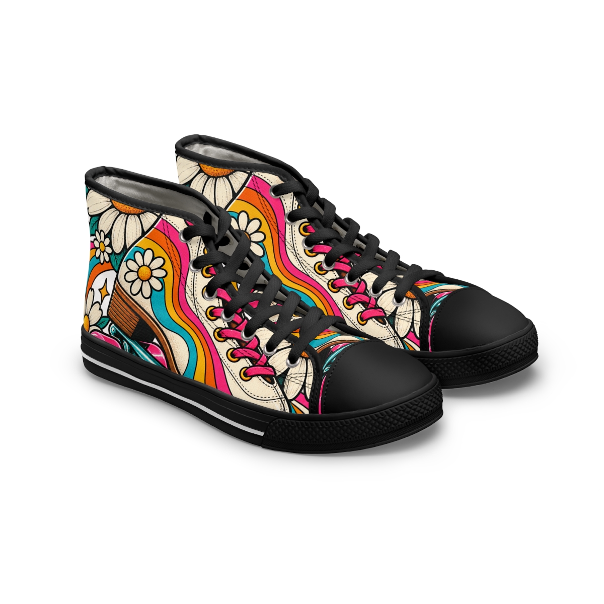 Zoitra Groovy Skate Men's High-Top Sneakers — gallery view 1 of 8