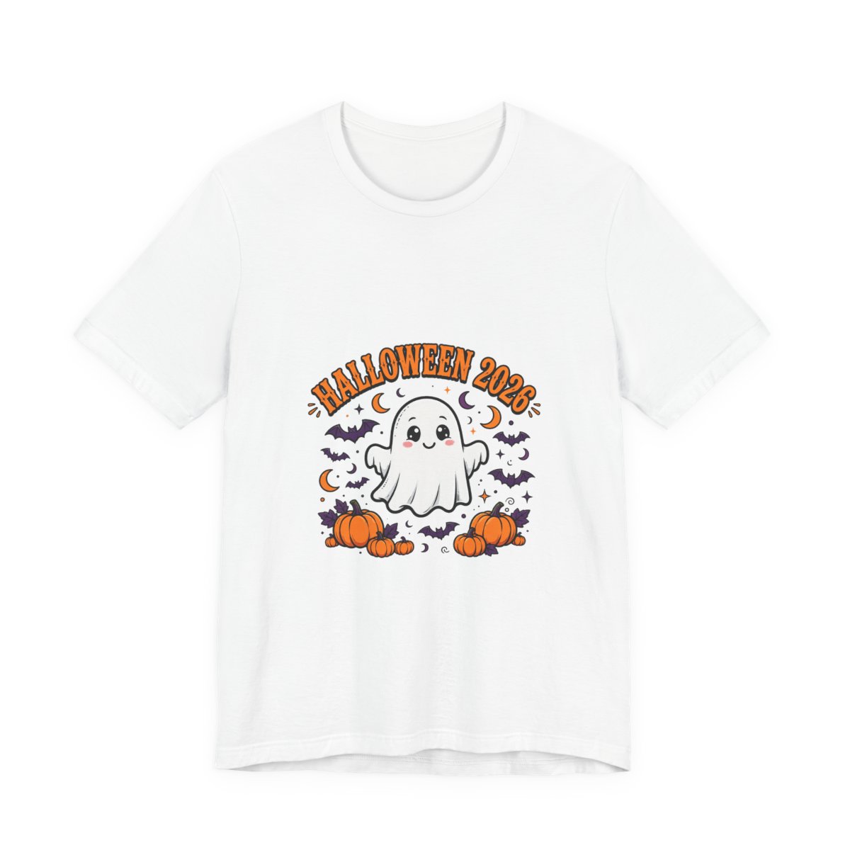 Zoitra Halloween 2026 Spooky Ghost Tee — Apparel from Zoitra Collective