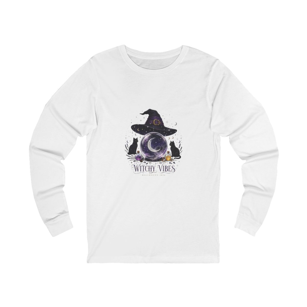 Zoitra Halloween 2026 Witchy Vibes Long Sleeve — Outerwear from Zoitra Collective