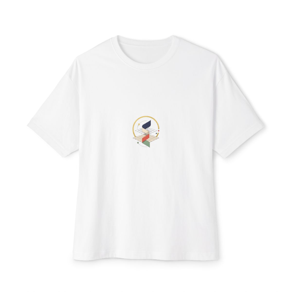 Zoitra Halo Grid Boxy Tee — Apparel from Zoitra Collective