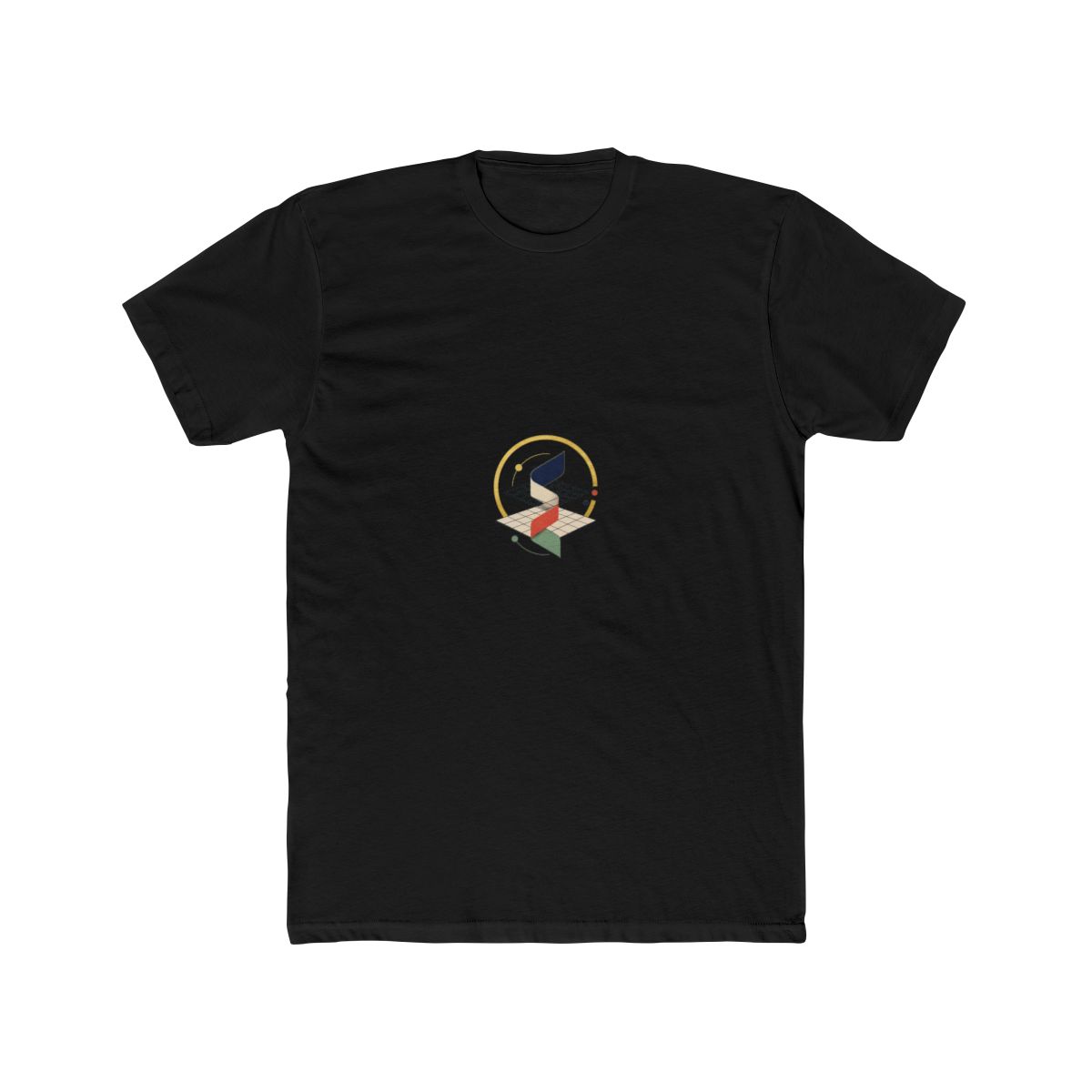 Zoitra Halo Grid Cotton Crew Tee — Apparel from Zoitra Collective