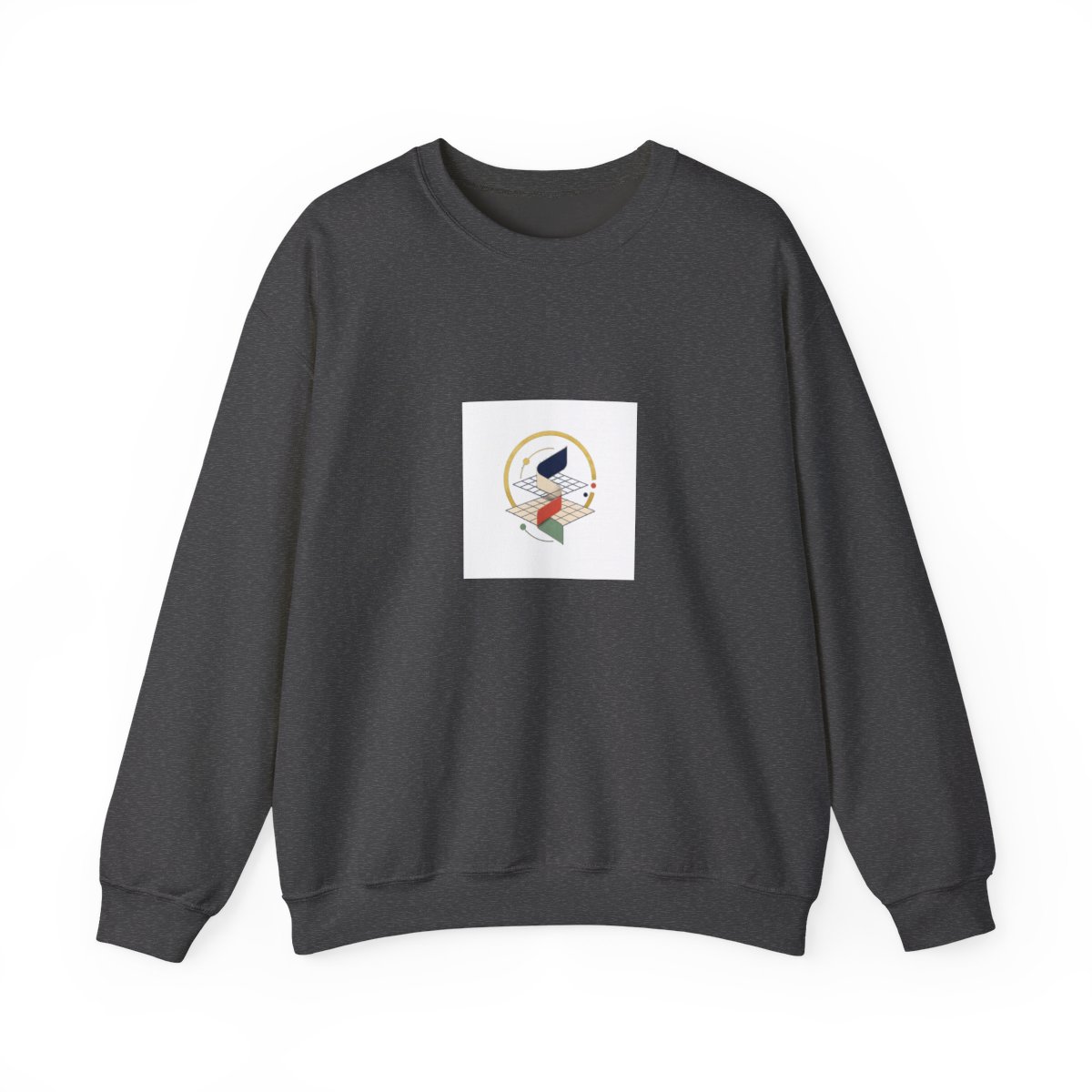 Zoitra Halo Grid Crewneck — Luxury Edit from Zoitra Collective