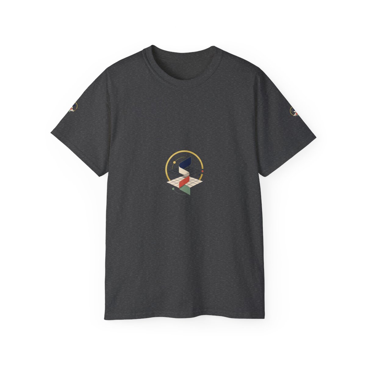Zoitra Halo Grid Ultra Cotton Tee — Luxury Edit from Zoitra Collective
