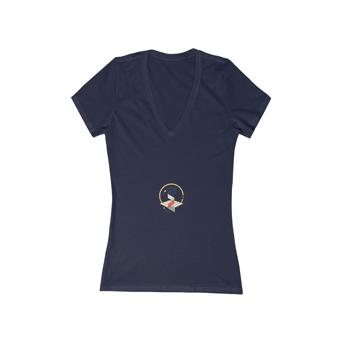 Zoitra Halo Grid V-Neck Tee — Apparel from Zoitra Collective
