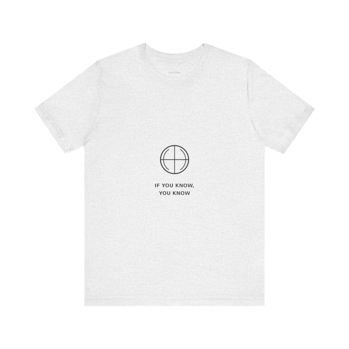 Zoitra If You Know Tee — gallery view 1 of 33