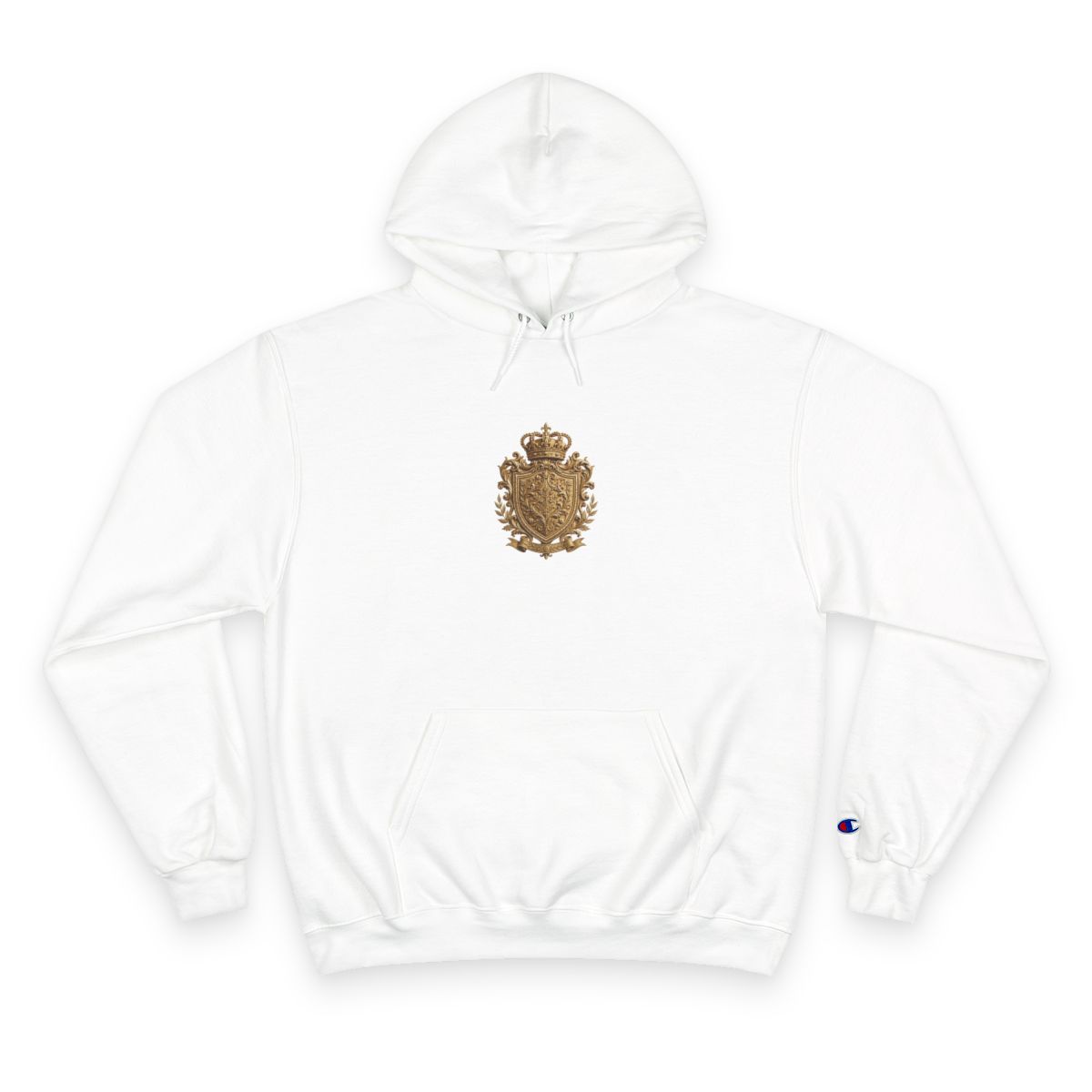Zoitra Imperial Gold Crest Hoodie — Luxury Edit from Zoitra Collective