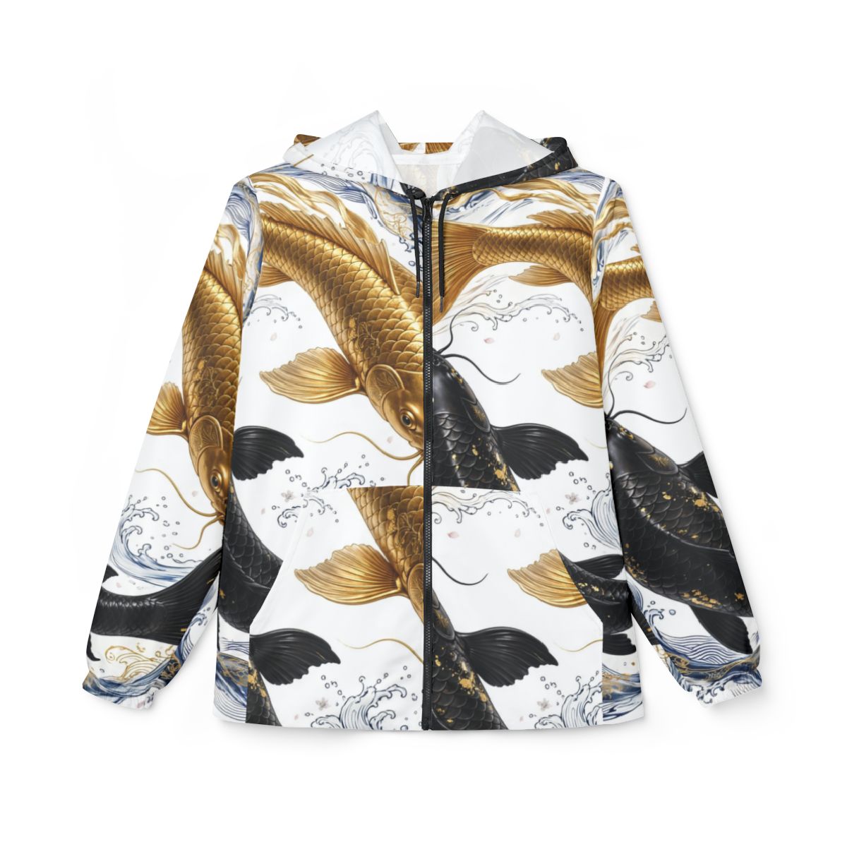 Zoitra Koi Windbreaker — Luxury Edit from Zoitra Collective