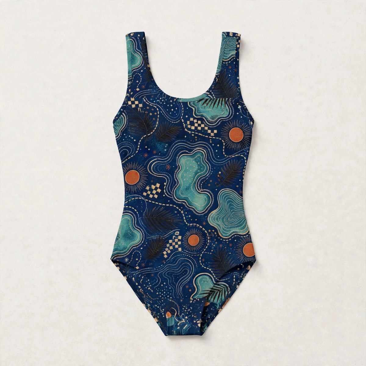 Zoitra Lagoon Index One-Piece Swimsuit — gallery view 1 of 4