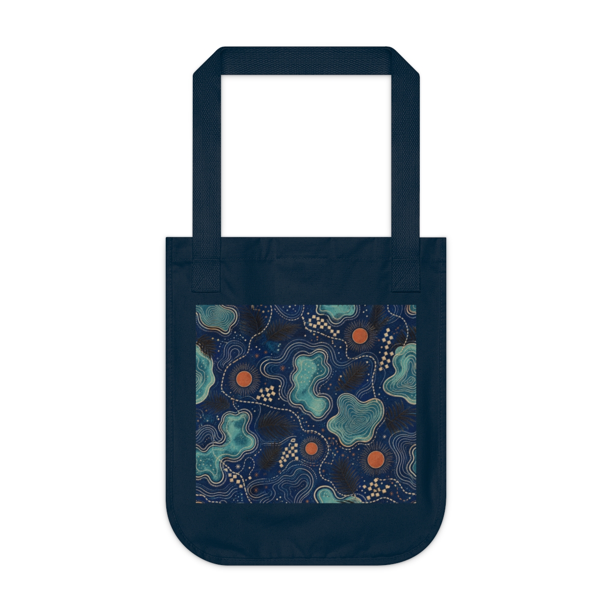 Zoitra Lagoon Index Organic Tote — gallery view 1 of 4