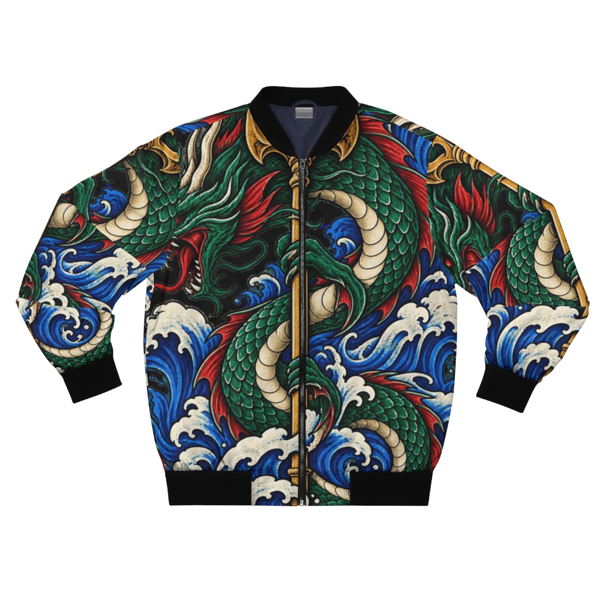 Zoitra Leviathan Tide Bomber Jacket — Luxury Edit from Zoitra Collective