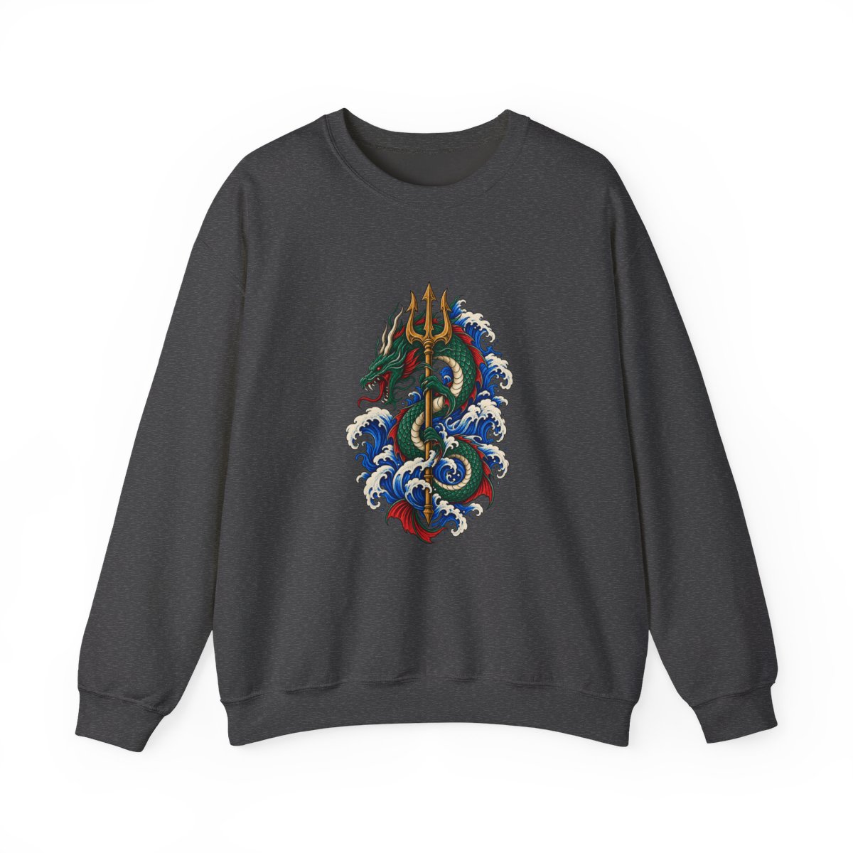 Zoitra Leviathan Tide Heavy Blend Crewneck — Luxury Edit from Zoitra Collective