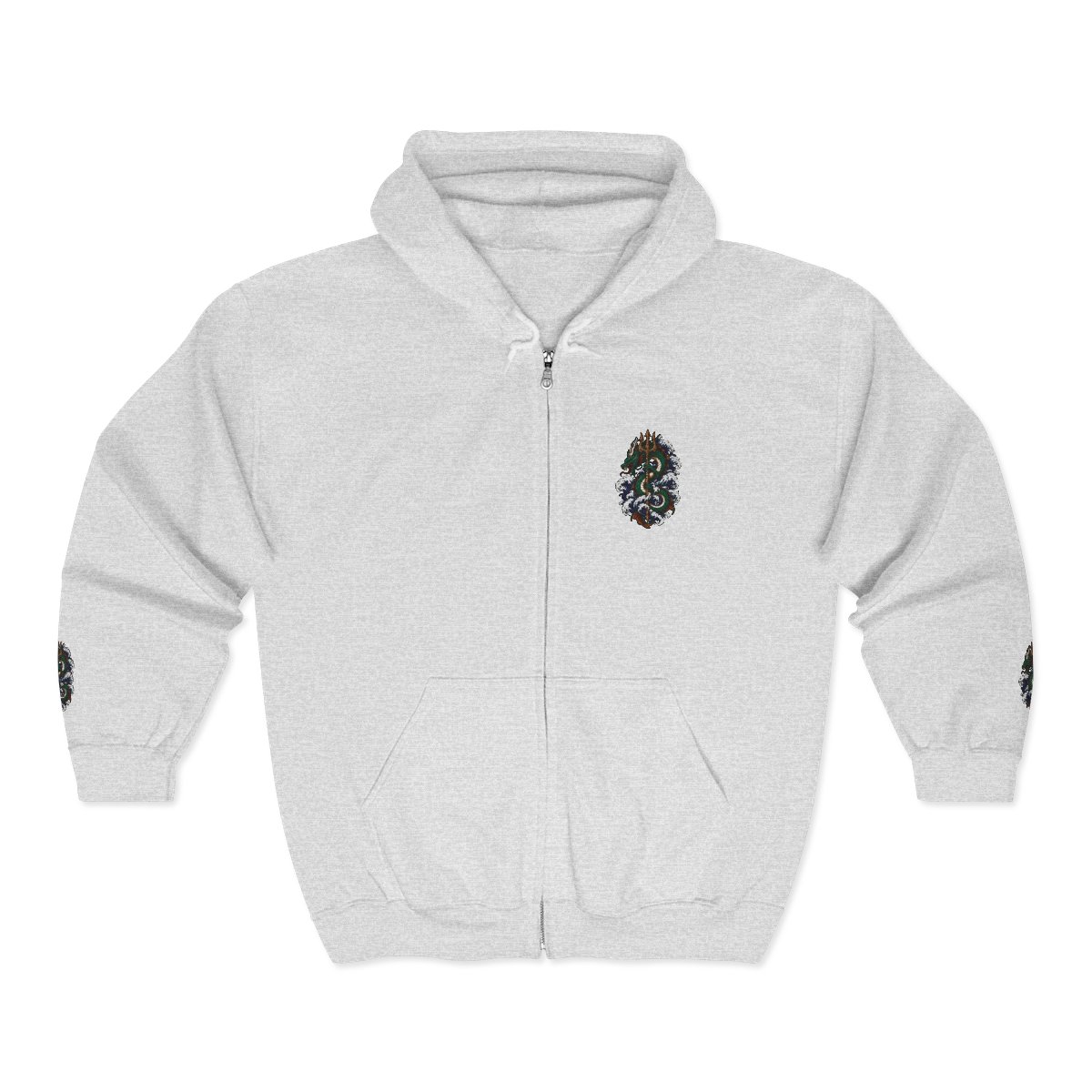 Zoitra Leviathan Tide Heavy Blend Hoodie — gallery view 1 of 9