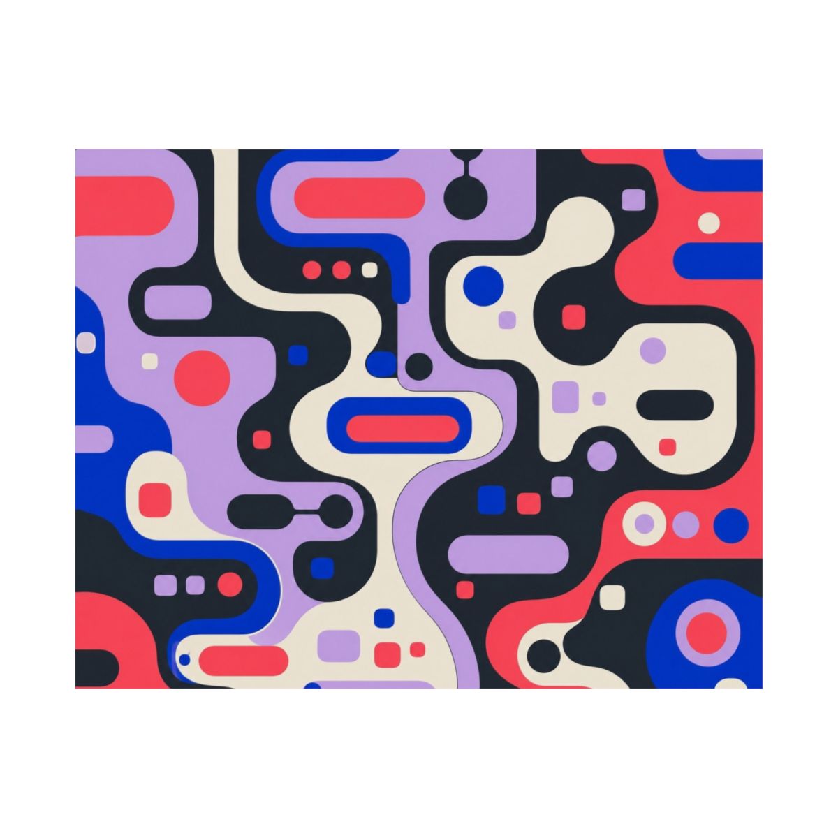 Zoitra Liquid Matrix Art Print — gallery view 1 of 3
