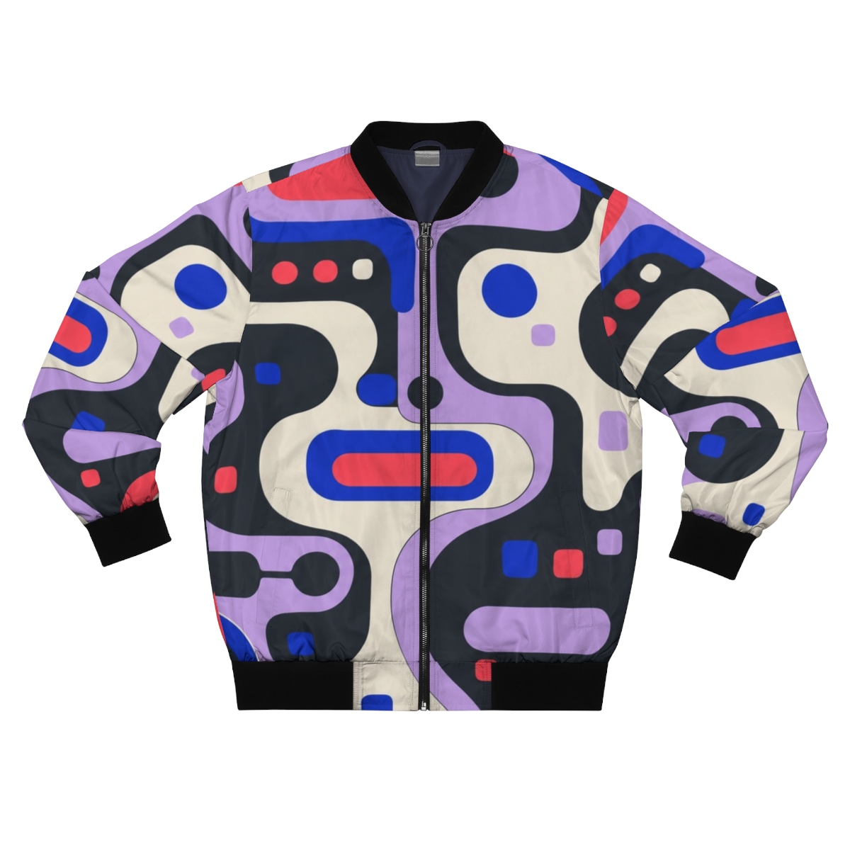 Zoitra Liquid Matrix Bomber Jacket — Luxury Edit from Zoitra Collective