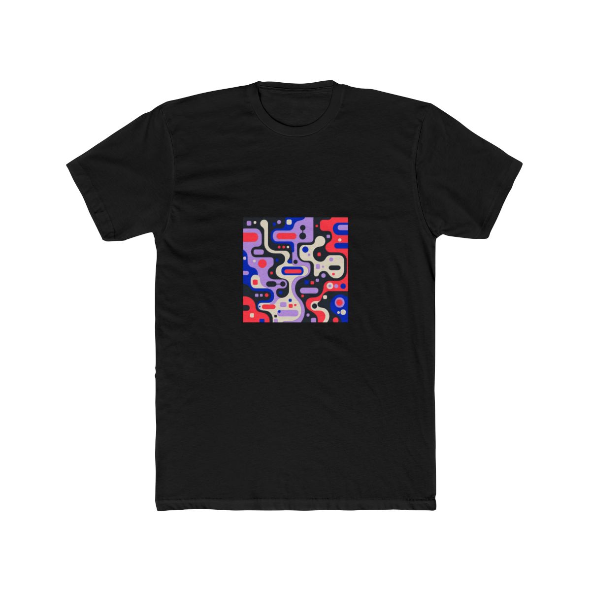 Zoitra Liquid Matrix Cotton Crew Tee — gallery view 1 of 6