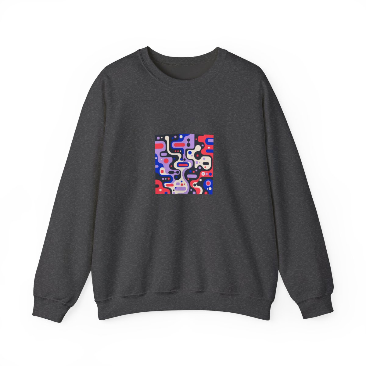 Zoitra Liquid Matrix Crewneck — Luxury Edit from Zoitra Collective