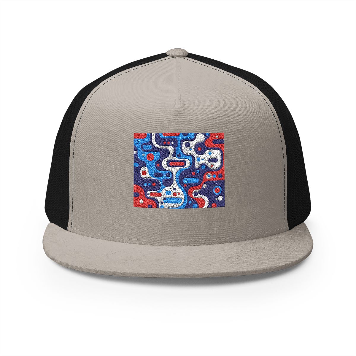 Zoitra Liquid Matrix Trucker Cap — Accessories from Zoitra Collective