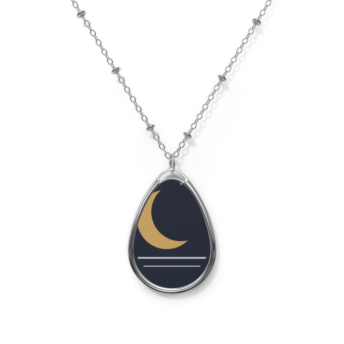 Zoitra Lunar Atelier Oval Necklace — gallery view 1 of 5