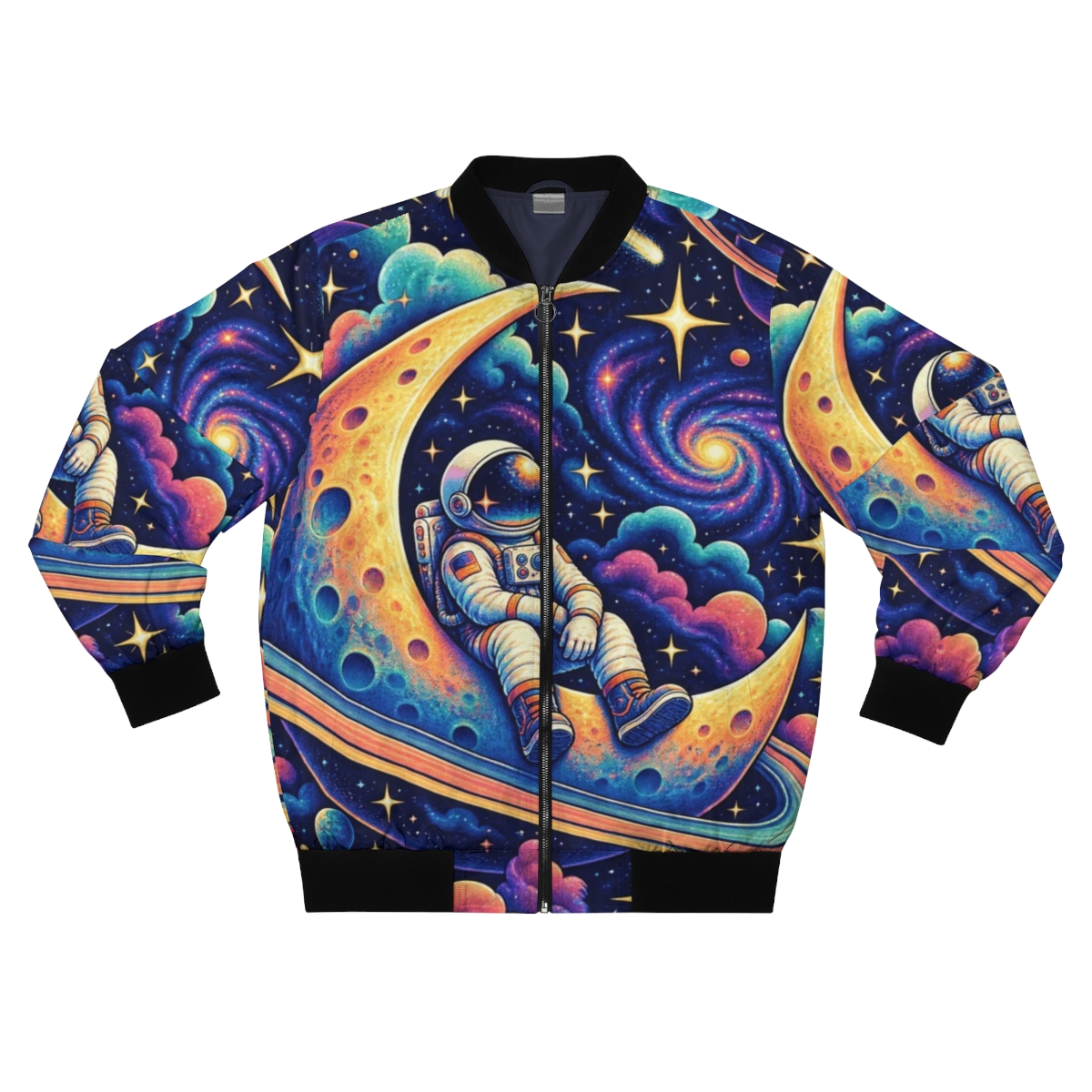Zoitra Lunar Drifter Bomber Jacket — Luxury Edit from Zoitra Collective