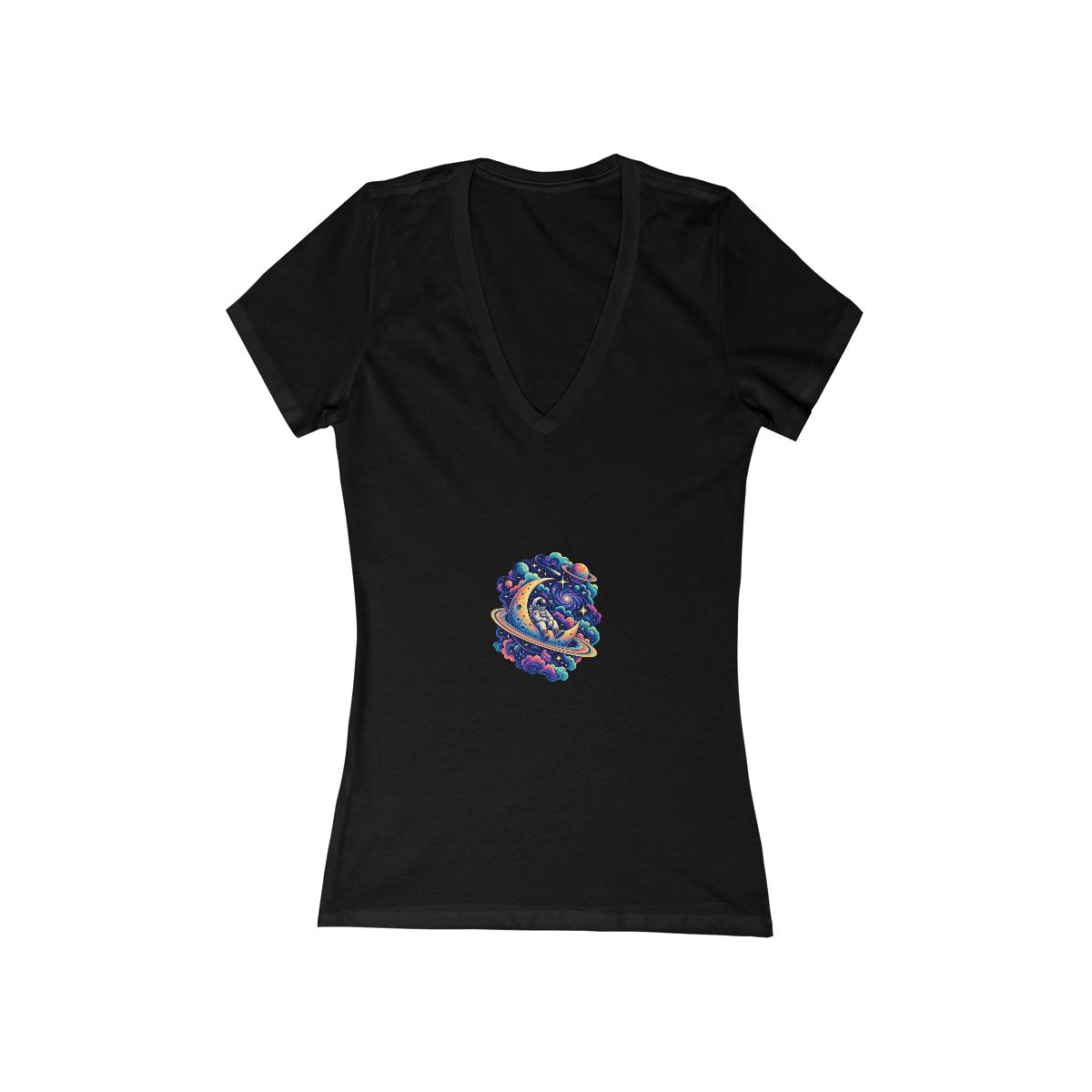 Zoitra Lunar Drifter V-Neck Tee — gallery view 1 of 2