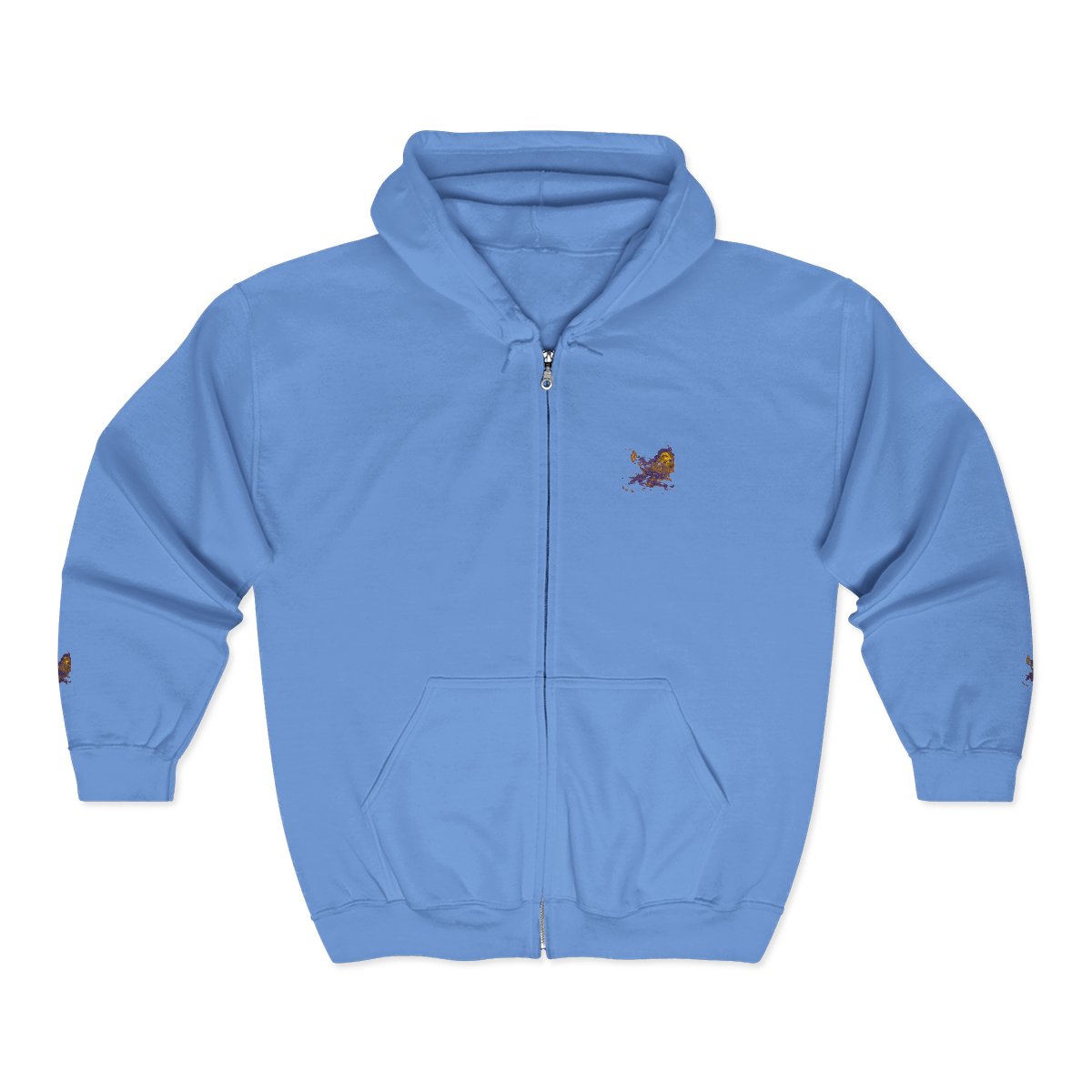 Zoitra Lunar Ember Heavy Blend Hoodie — Luxury Edit from Zoitra Collective