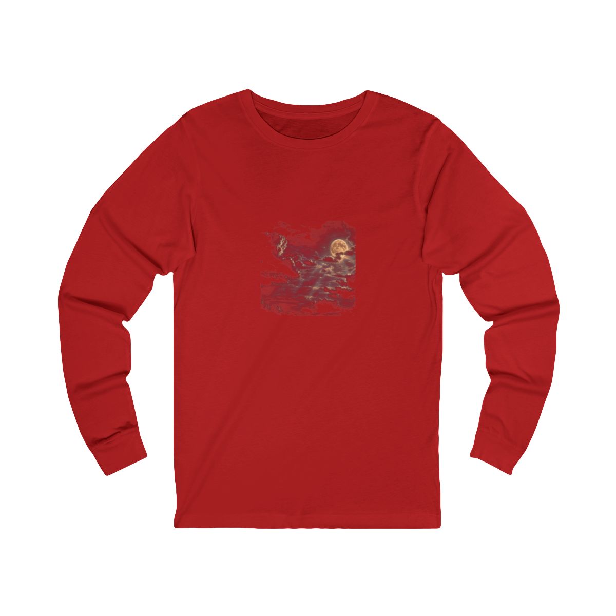 Zoitra Lunar Ember Long Sleeve Tee — gallery view 1 of 6