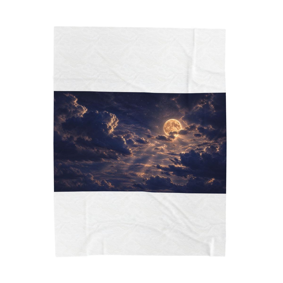 Zoitra Lunar Ember Velveteen Blanket — Home & Gifting from Zoitra Collective