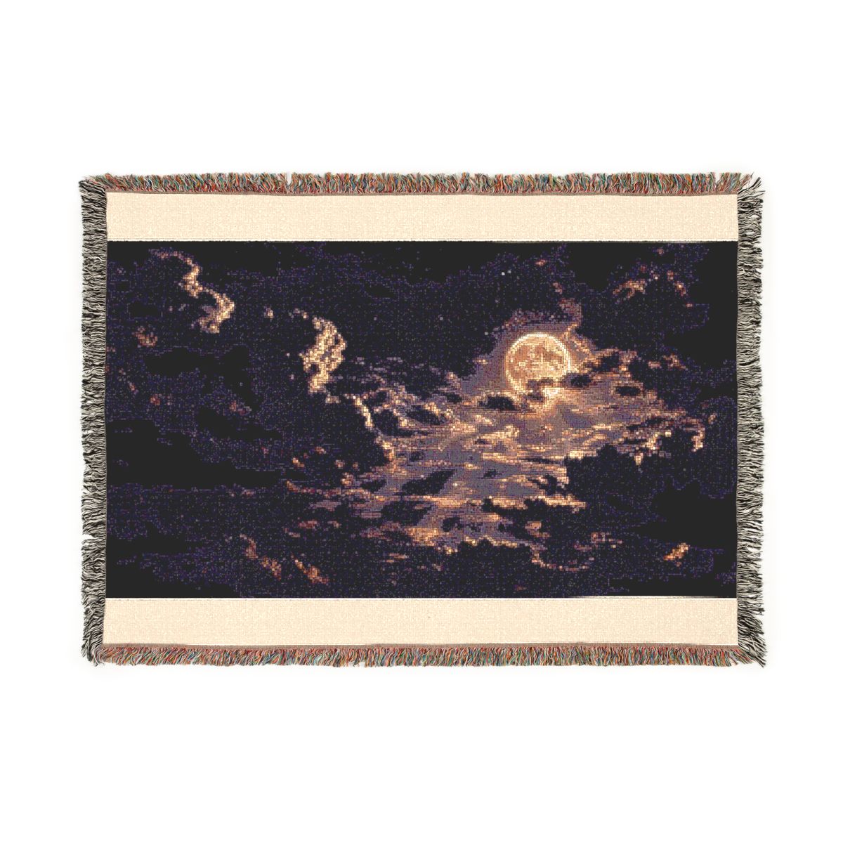 Zoitra Lunar Ember Woven Blanket — Home & Gifting from Zoitra Collective