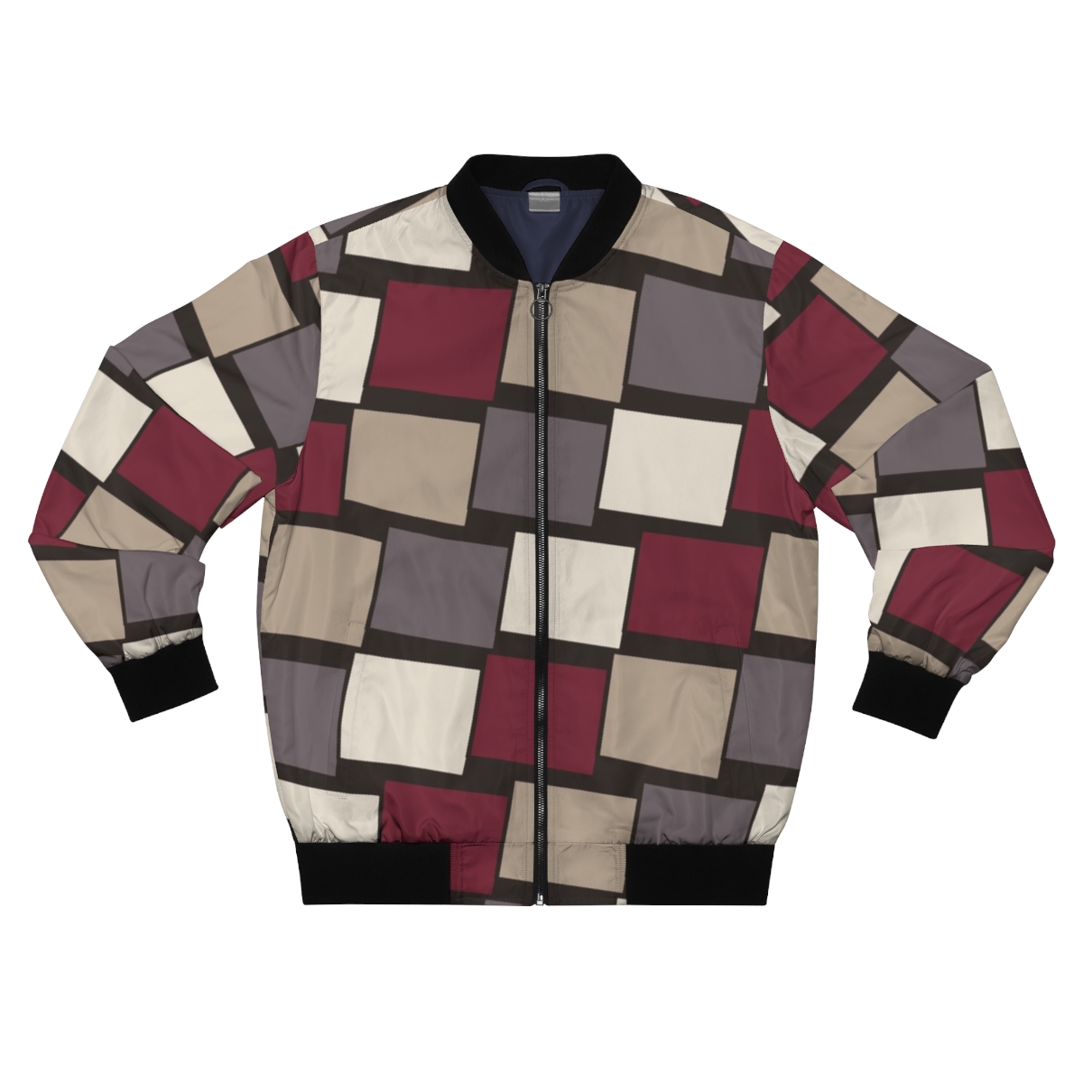 Zoitra Maison Check Bomber Jacket — Luxury Edit from Zoitra Collective