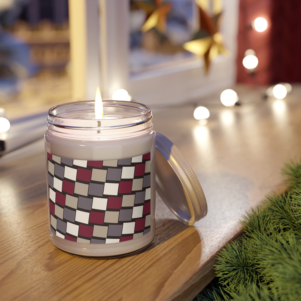 Zoitra Maison Check Scented Soy Candle — gallery view 1 of 6