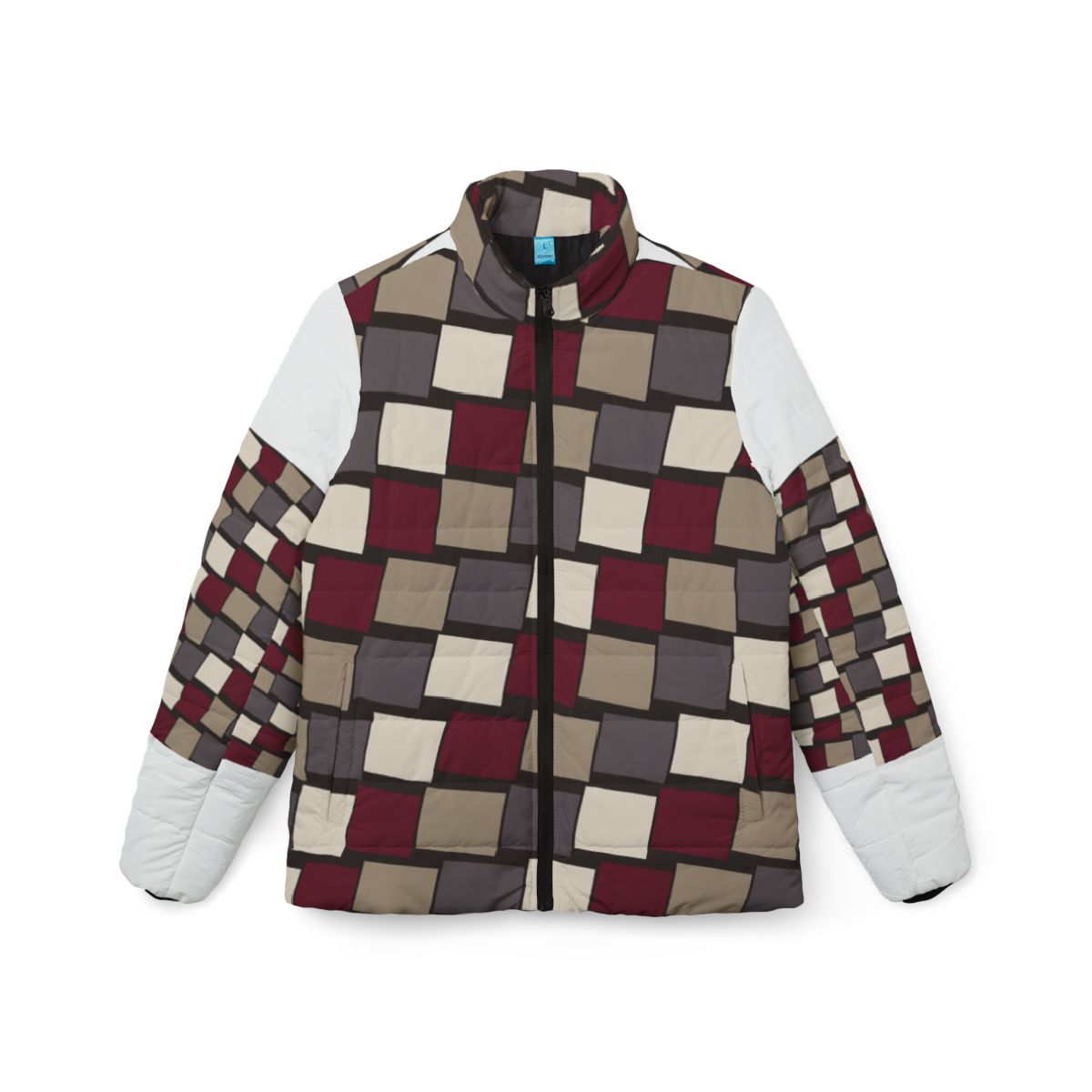 Zoitra Maison Check Women's Puffer Jacket — gallery view 1 of 6