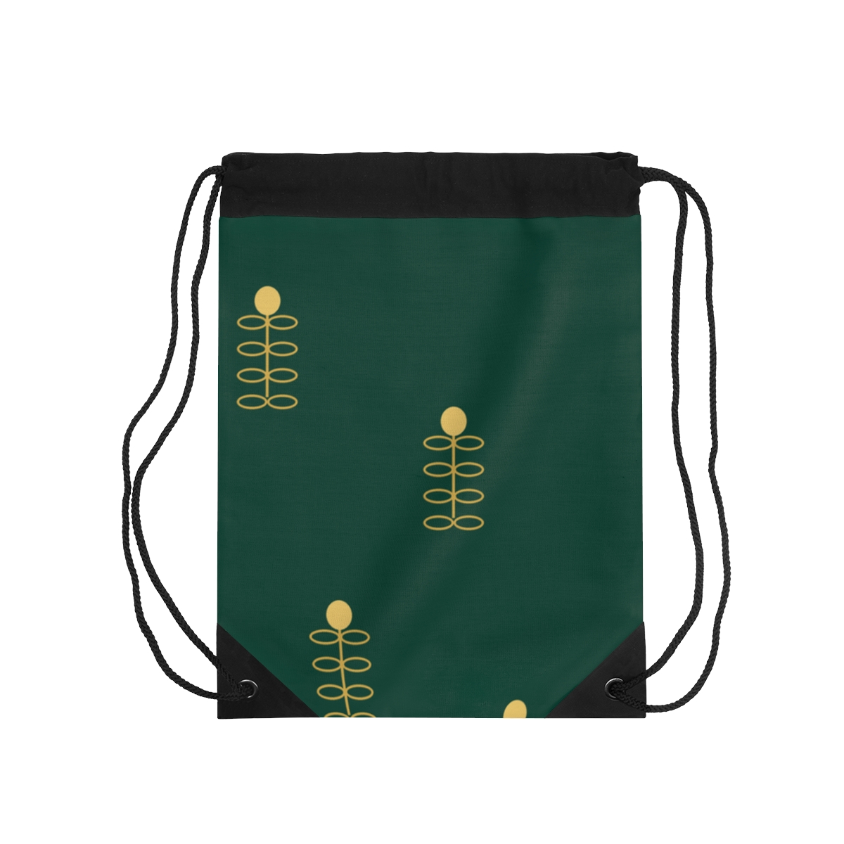 Zoitra Midnight Botanical Drawstring Bag — gallery view 1 of 4