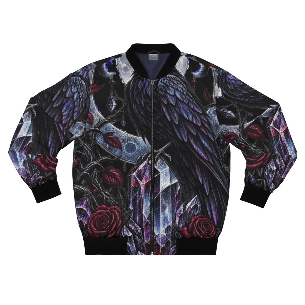 Zoitra Midnight Sentinel Bomber Jacket — Luxury Edit from Zoitra Collective