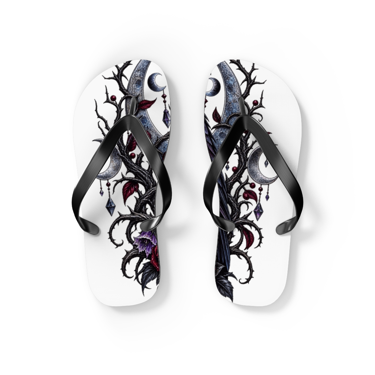 Zoitra Midnight Sentinel Flip Flops — Footwear from Zoitra Collective
