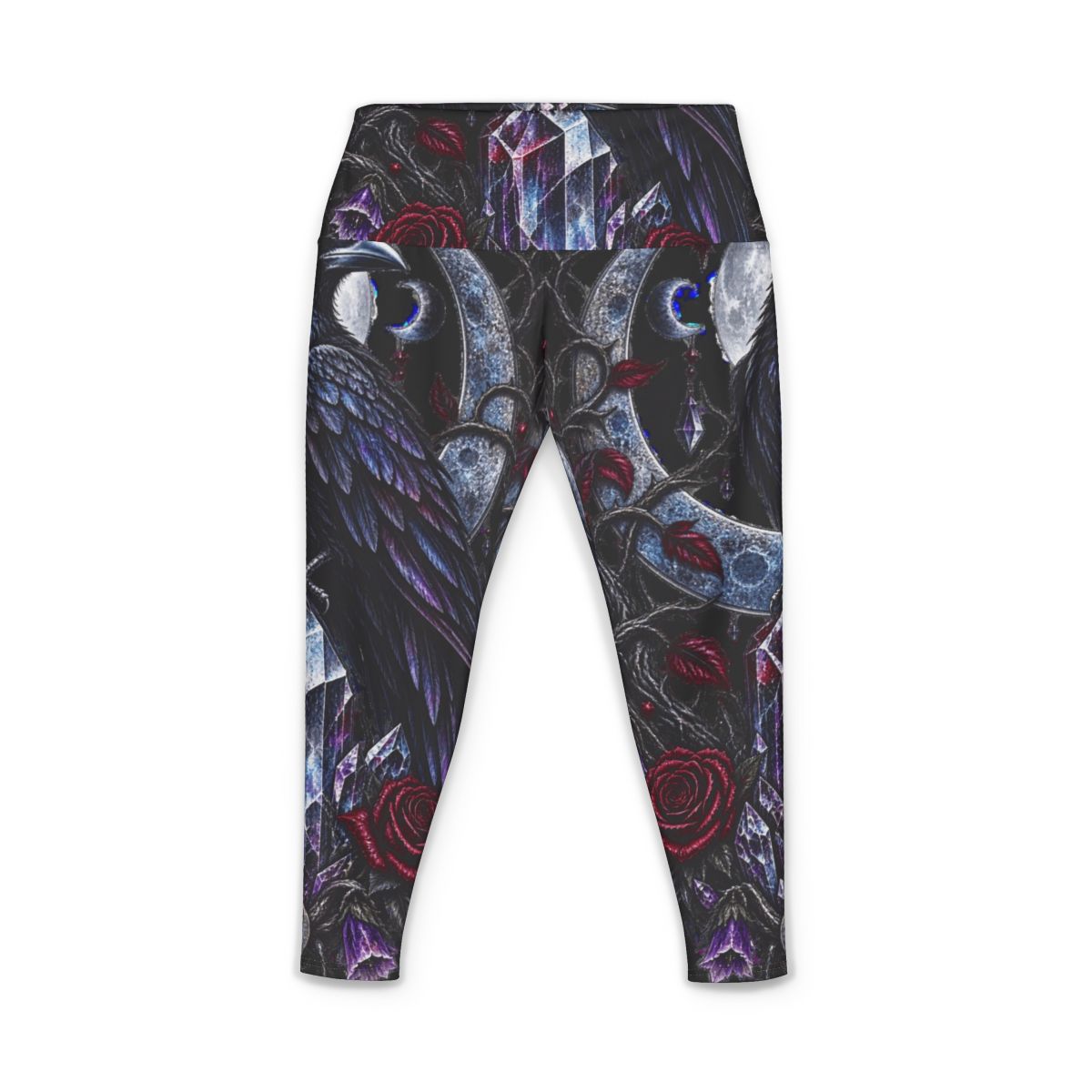 Zoitra Midnight Sentinel Women's Yoga Pants — Apparel from Zoitra Collective