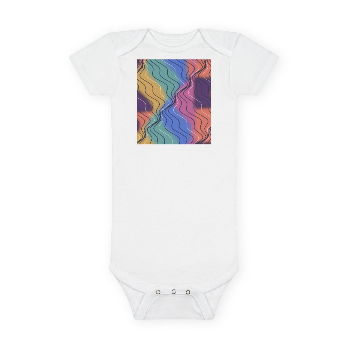 Zoitra Mineral Wave Baby Bodysuit — Baby & Kids from Zoitra Collective