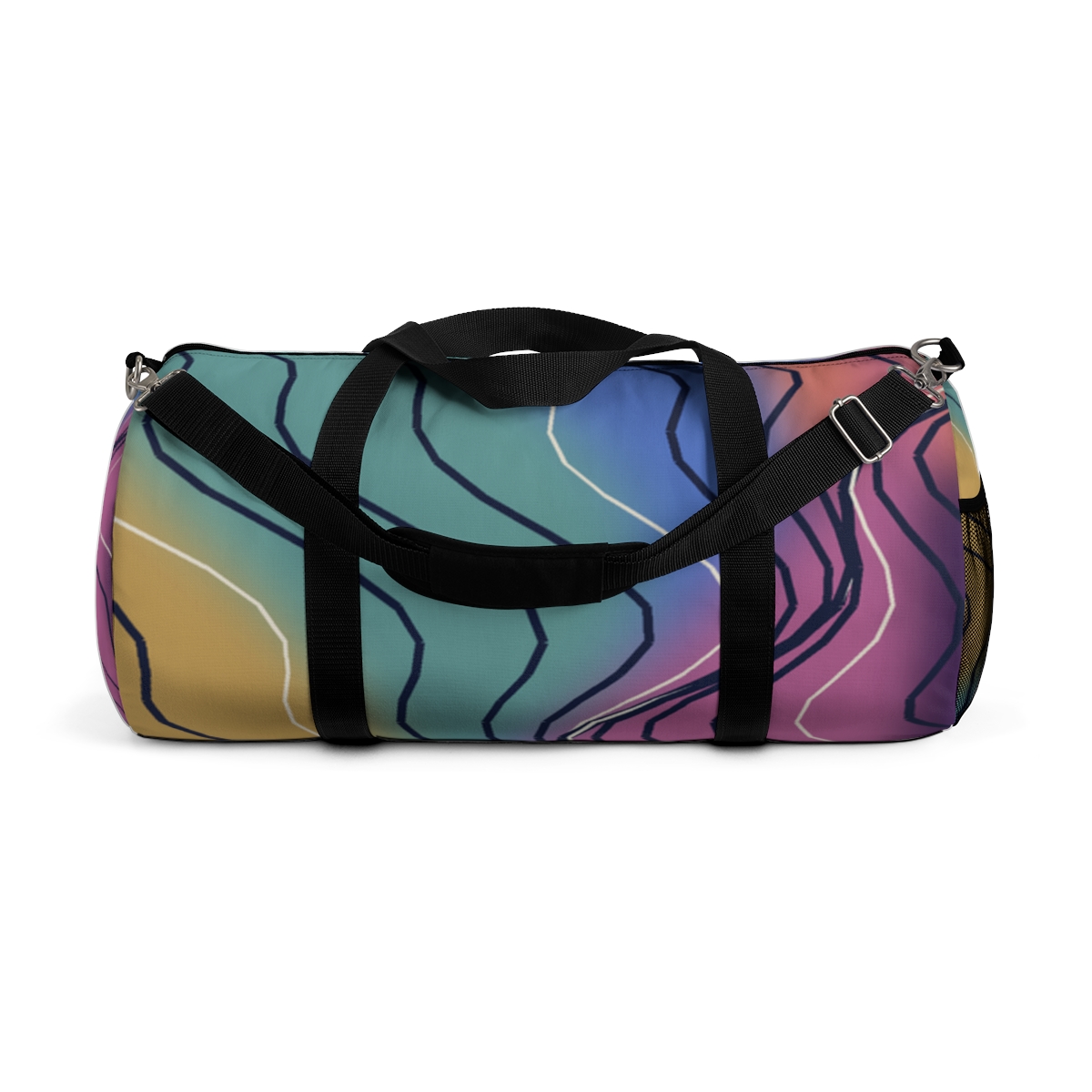 Zoitra Mineral Wave Duffel Bag — Luxury Edit from Zoitra Collective