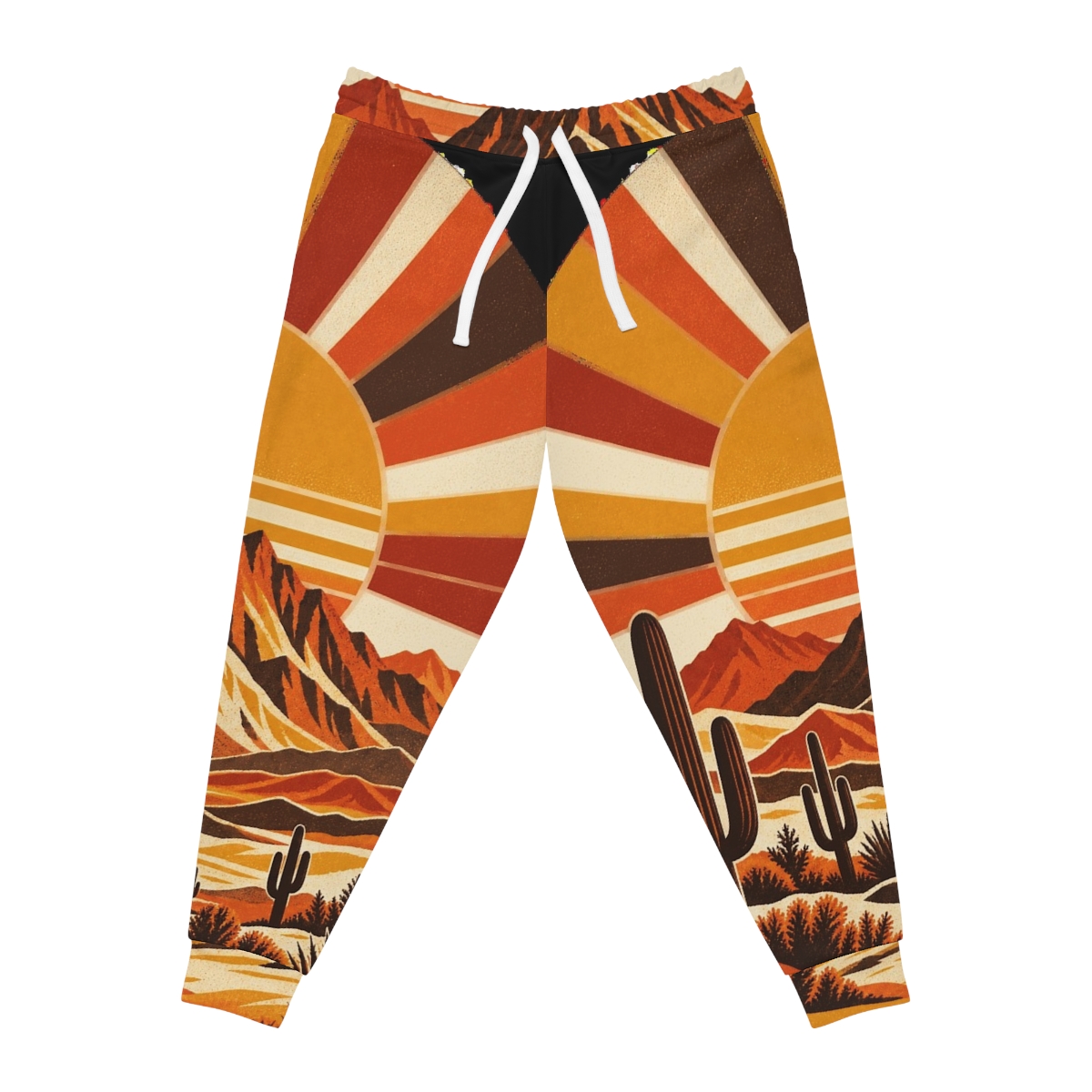 Zoitra Mojave Sunburst Athletic Joggers — Luxury Edit from Zoitra Collective