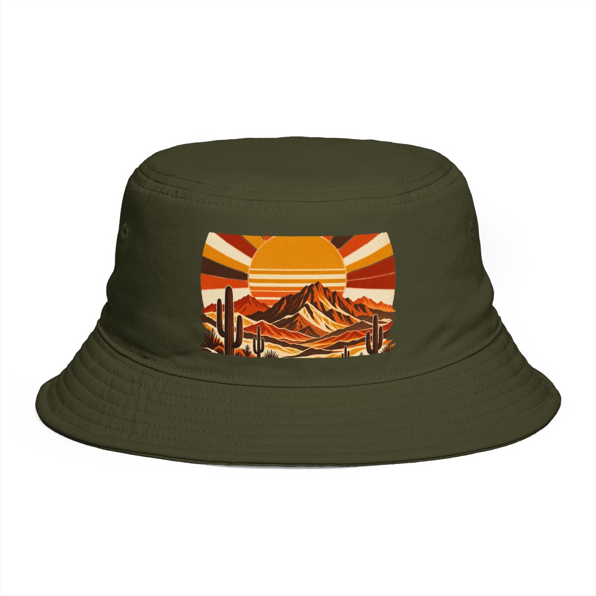Zoitra Mojave Sunburst Bucket Hat — Accessories from Zoitra Collective