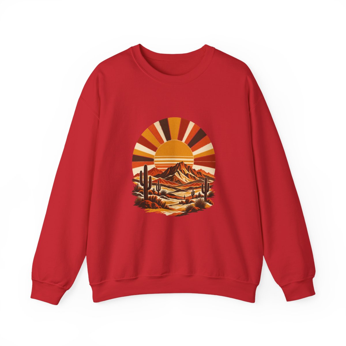 Zoitra Mojave Sunburst Heavy Blend Crewneck — gallery view 1 of 15